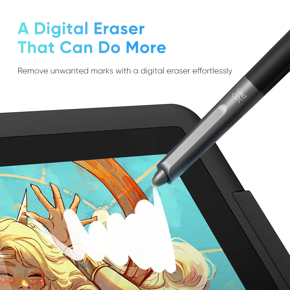 XPPen Artist 13.3 Pro V2 Graphic Drawing Digital Tablet Monitor 13.3 Inches 123%sRGB Pen display Monitor with 1 Roller Wheel