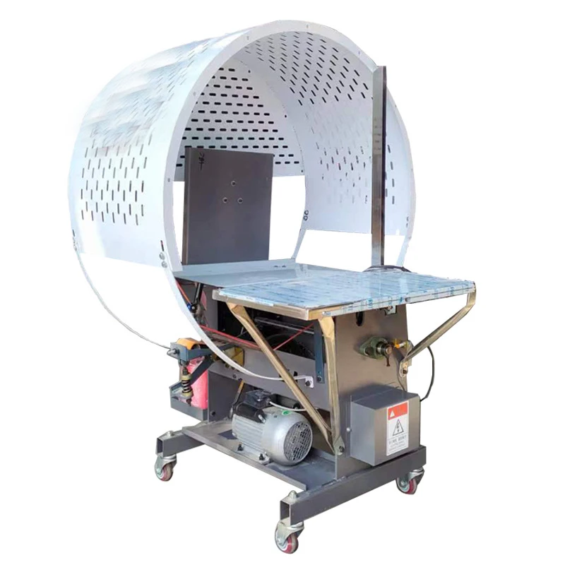 

Food Cases Cans Paper Cardboard Vermicelli Non-Woven Bags Linen Electric Automatic Twist Tie Strapping Machine
