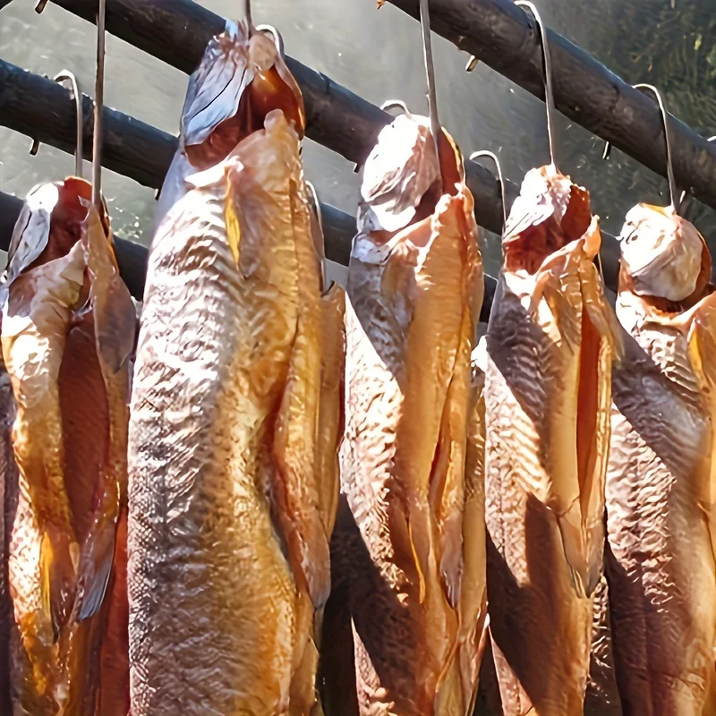 Hameçons pour fumer, hameçons de boucher en acier inoxydable pour poissons fumés chauds et froids, hameçons en S de qualité commerciale pour le durcissement de la viande et P