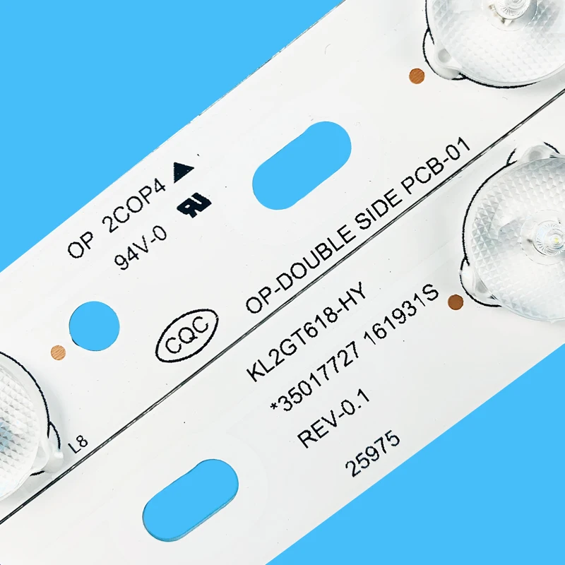 Новинка, 2 шт./лот, 644 мм, 10 светодиодов, 6 в, для ЖК-телевизора KONKA 40 дюймов, KL32GT618, 35017727 фонарей, KL32GT618, DNS K32D619, KDL32MS618W, LED32F3000E
