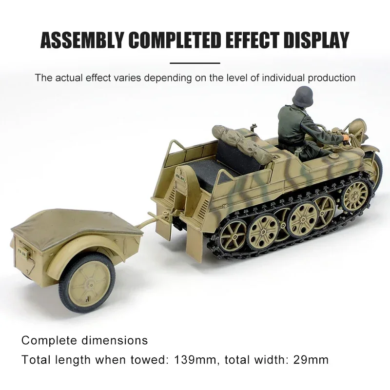 TAMIYA Assembly Model Kit 35377 Sd. Kfz. 2 Kettenkraftrad 1/35