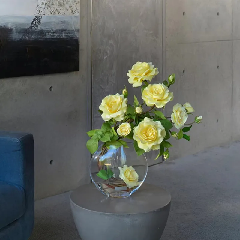 Fiori artificiali realistici per interni/esterni, grandi piante da pavimento