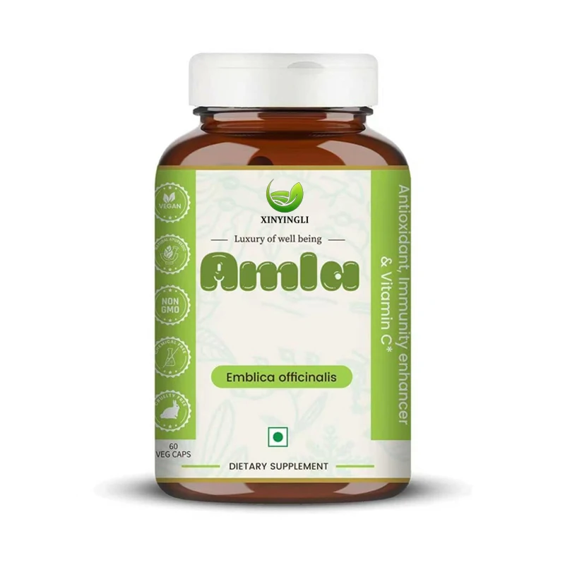 

Indian Gooseberry Capsules 60_ Organic Hair Growth and Vitamin C Herbal Supplement Antioxidant, Immune Support