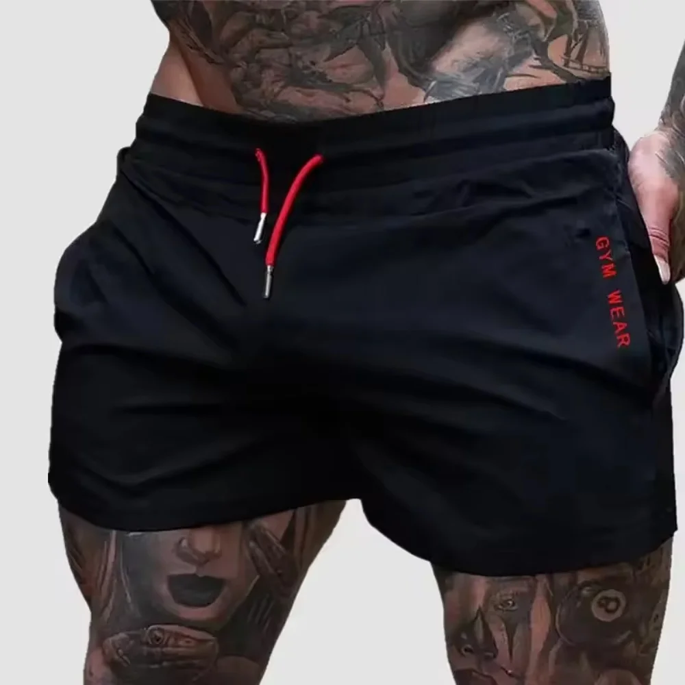 

2026 Men's Summer Thin Gym Fitness Shorts Breathable Marathon Running Sports Training Sweatpants