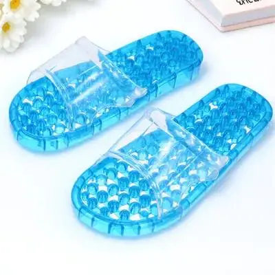 

1 пара тапочек для душа с перфорацией, быстросохнущие, массажные, нескользящие, для ванной, унисекс