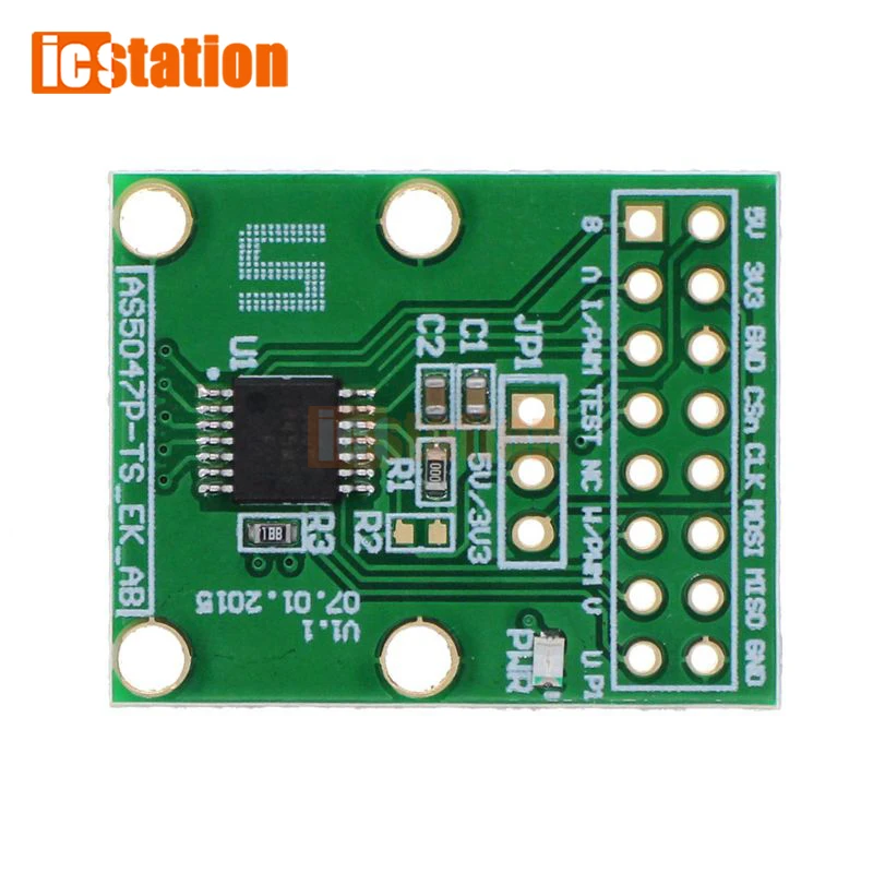 3.3V 5V AS5047P AS5047D Encoder SPI ABI พอร์ต Pulse Width Modulation แม่เหล็ก Encoder อะแดปเตอร์โมดูล