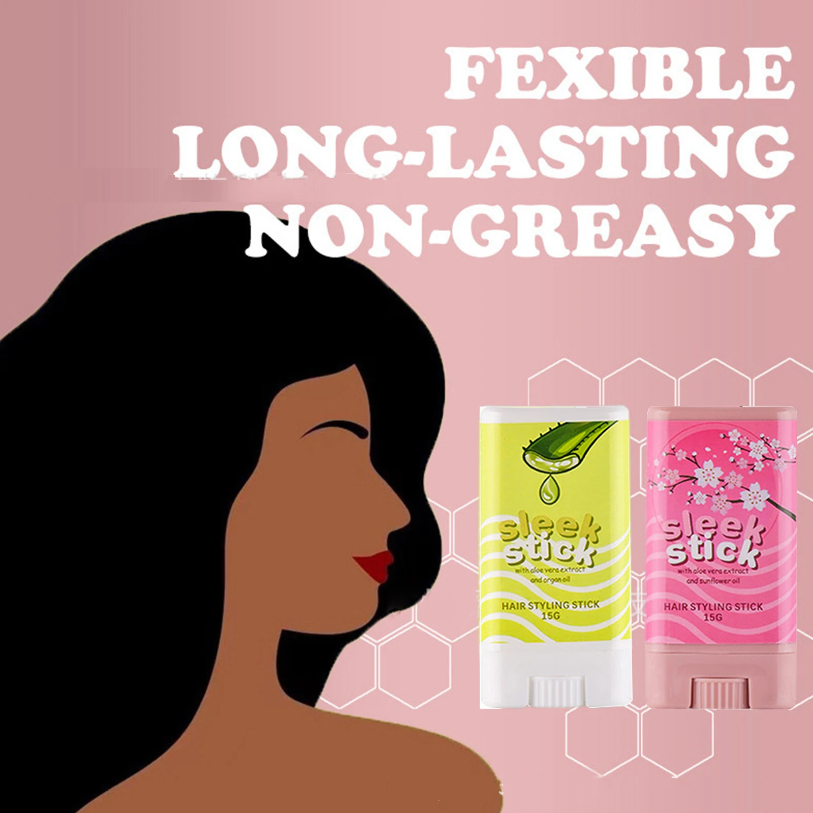 Hair Wax Styling Stick Hold Ha - огляд і ціна Hair Care With Aloe Vera