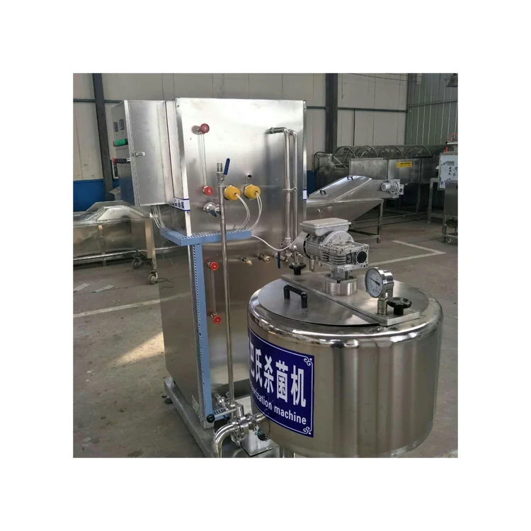 mini milk pasteurizer pasture machine  htst pasteurization  100l