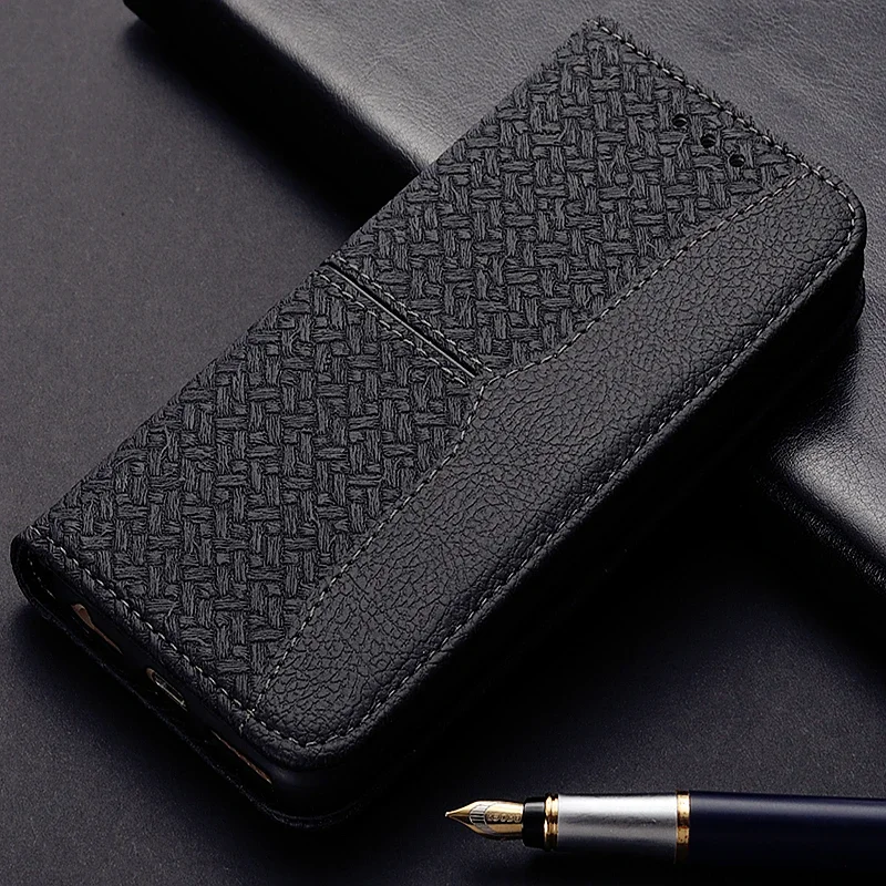 Magnetic Leather Case For Xiaomi Redmi Note 13 12 11 10 Pro Plus 5G 4G 11S 10S 10T Credit Card Slot Wallet Flip Book Cover Case