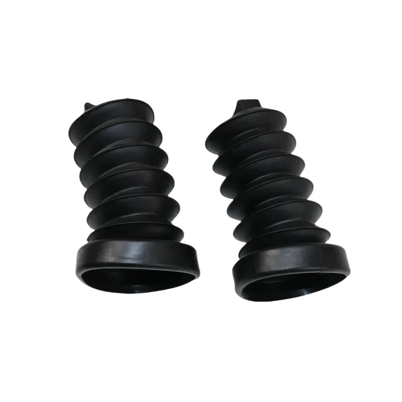 

Motorcycle Rear Fork Cover Gaiters Gators Boots Shock Absorber for Harley Touring Road King Gliding FLHT FLTRU FLHX FLTRX 97-17