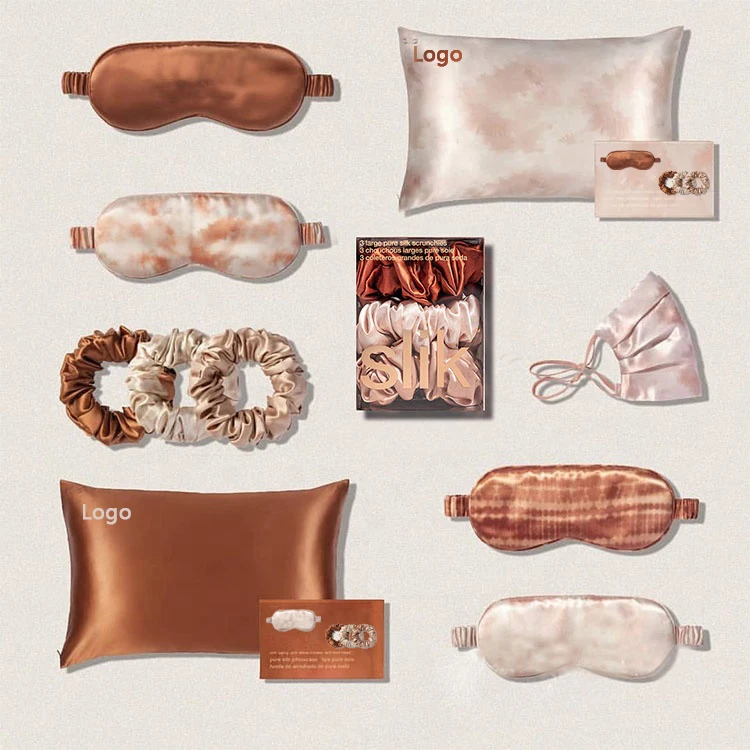 

【CHIMU HOME】25 Momme 100% Pure Mulberry Silk Pillowcase & Eye Mask Gift Set 6A Grade