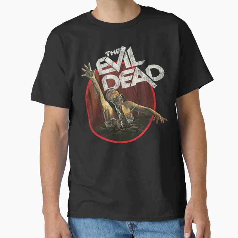 

Evil Dead Worn Out 80s movies Lucio Fulci Italian horror movie scary halloween gift T-shirt for fans Large size Tops S-6xl