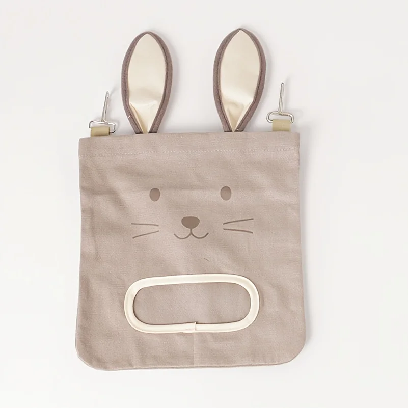 New Rabbit Hanging Hay Bag Shaped Feeding Feed Package Convenient Multiple Colors Available Small Pet Supplies