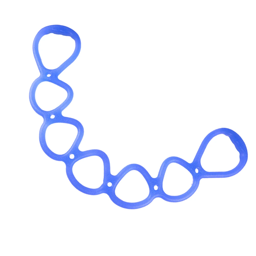 1 قطعة الذراع قوة التدريب المقاومة الفرقة الأزرق اليوغا المطاط اللياقة البدنية ممارسة المتوسع للرجال النساء التحمل تجريب #4