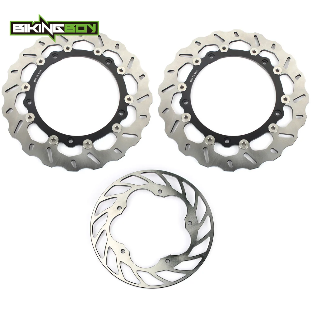 BIKINGBOY For BMW S1000RR 09 10 11 12 13 14 15 S1000R 2014 2015 2016 2017 Front Rear Brake Discs Rotors Disks 320mm 220mm Set