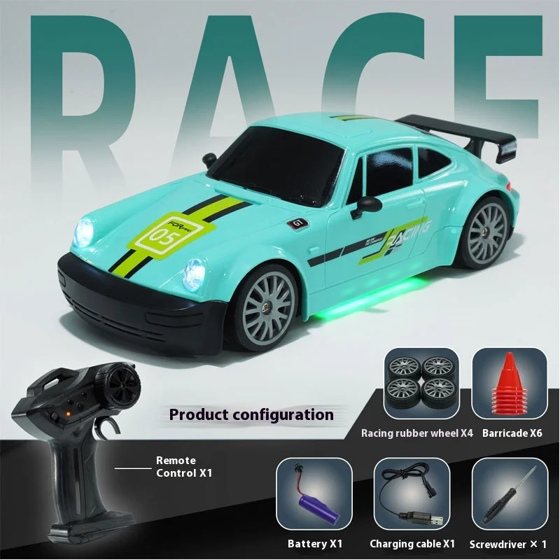 Iq0em 1:20 High-Speed Vierwielaandrijving Drift Auto 2.4g Afstandsbediening Simulatie Racewagen Professioneel Rc Model Kinderspeelgoed