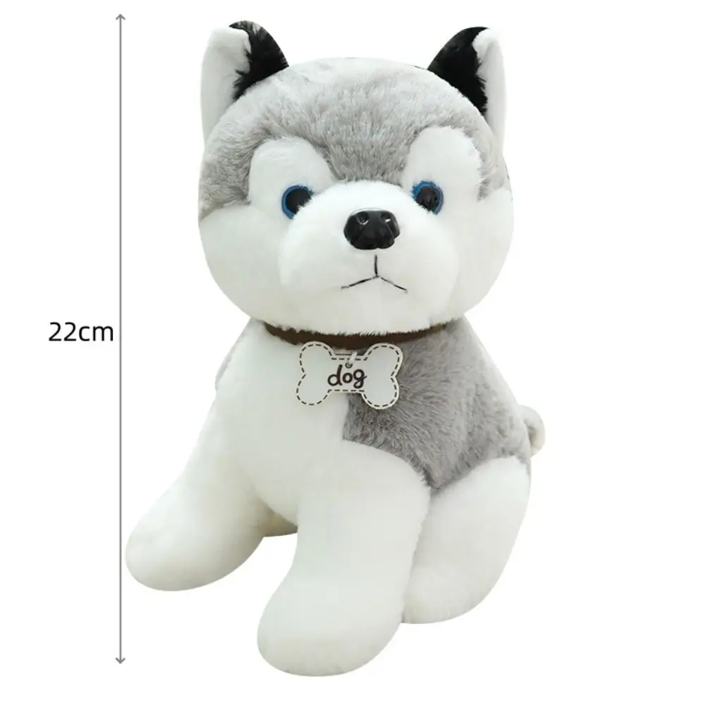 Home Decor Simulatie Hond Knuffels Bulldog Husky Kleine Zachte Puppy Hond Pop Cartoon Kawaii Hond Knuffels Verjaardagscadeautjes