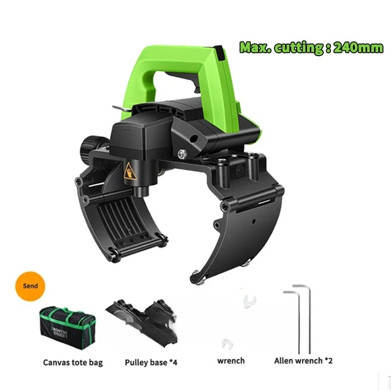 Handheld Stainless Steel Tube Electric Chamfering Tool Multifunction Clamping Device ZD240 Round Tube Cutting Beveiling Machine