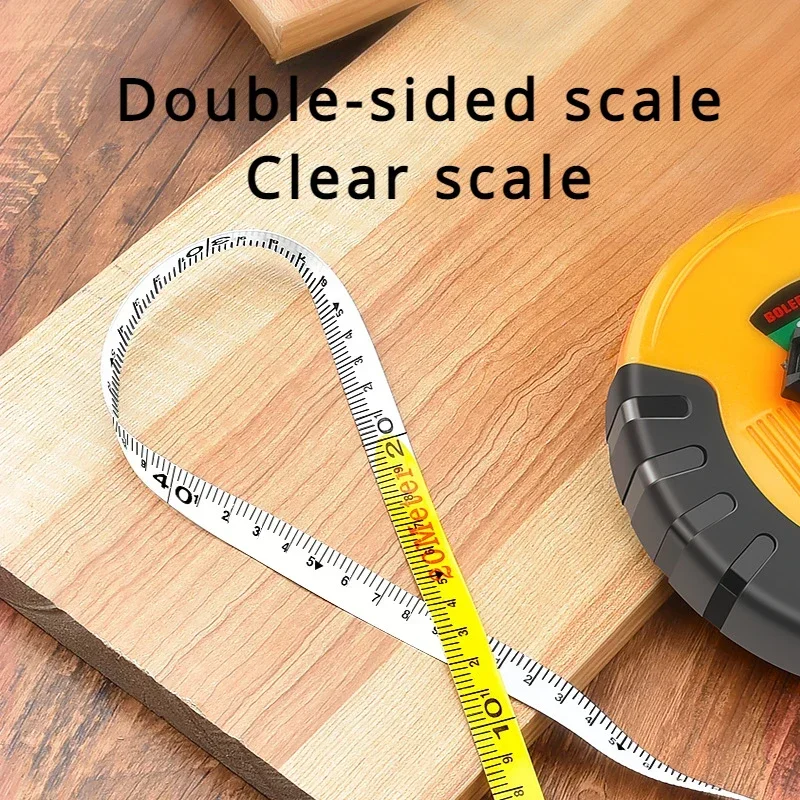 Tape Measure, Anti Slip Tape Measure, 20 30 50 100 Meter Soft Tape Measure, Measuring Ground Ruler