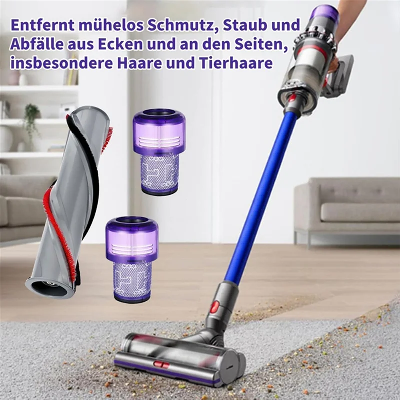 

T98C-для запасных частей V11 Фильтр для Dyson Аксессуары для сменных щеток для более высокой долговечности