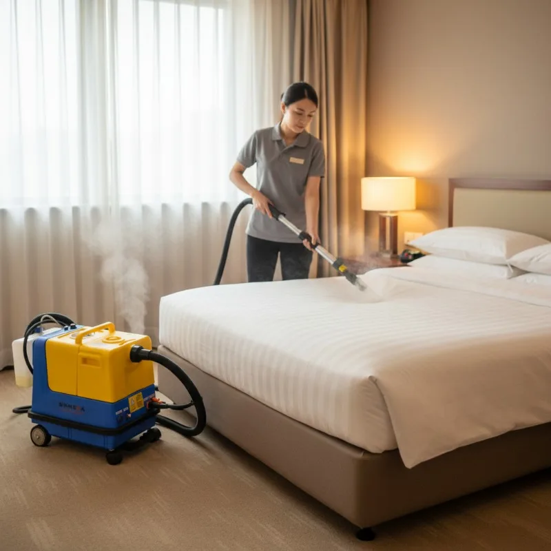 GR-10S Steam Cleaning Machine with Spray Foam Function Electric Deep Steam Vacuum Cleaner for Carpet & Sofa Cleaning 2200W Other