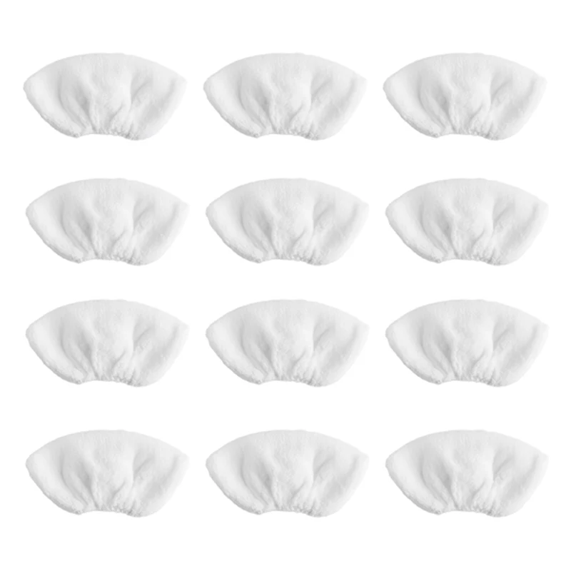 Suku cadang pembersih uap, 12 buah Cover-A19G handuk aksesori pembersih uap untuk KARCHER SC Series SC1/SC2/SC3/SC4/SC5