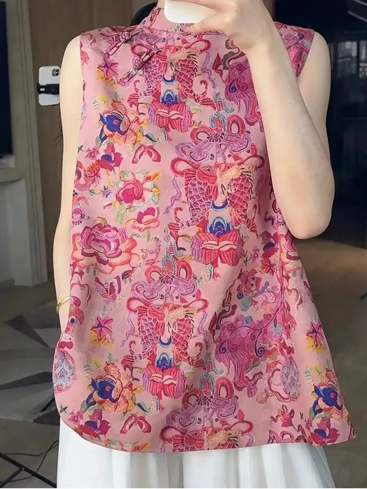 

Ele Chinese National Sle Floral Embroidery Svel Midi irt Women's Faionable Versatile Commute Straight Cut