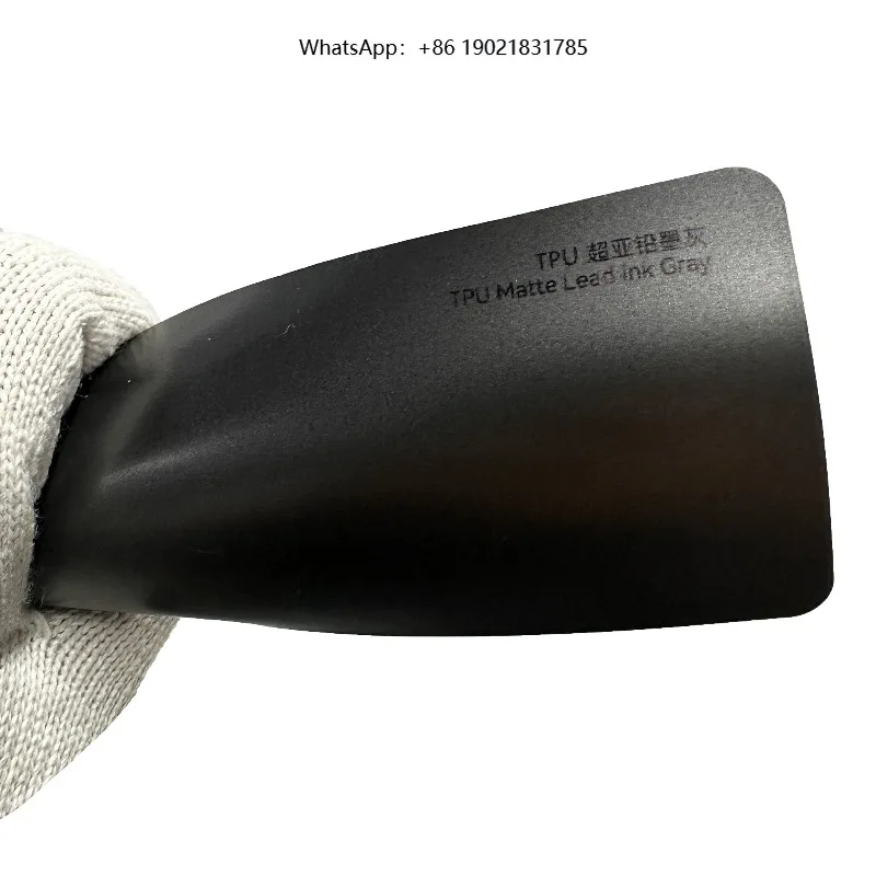TPU Matte Lead Ink Grey TPU PPF Car Wrap Film Auto Vinyl Wrap with Anti-Scratch Feature for Body Position