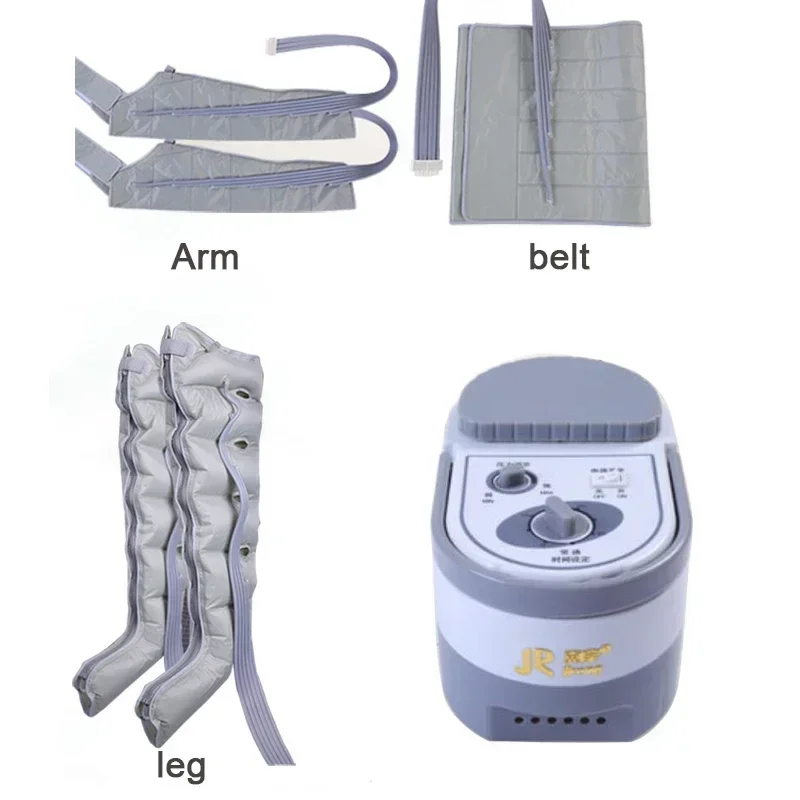 Professional Circulating Air Pressure Leg Massage Instrument with Acupressure Relaxation Treatment for Calf Foot Waist Arm Thigh