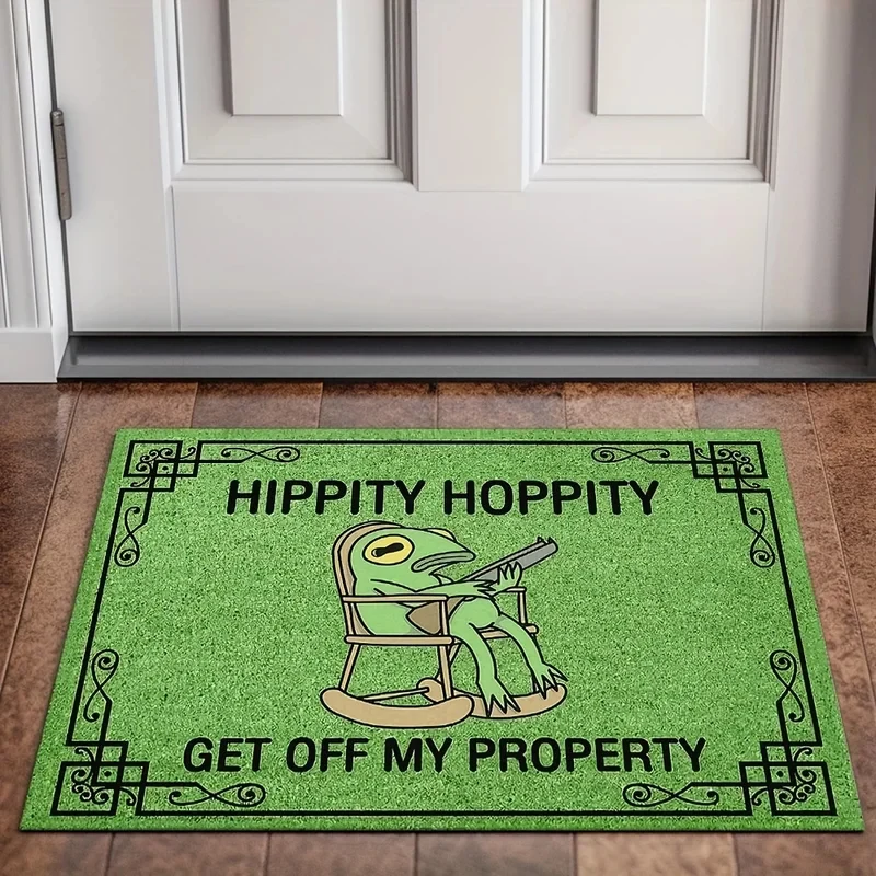 VIKAMA Funny Frog Doormat 