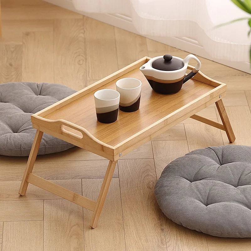 Why the Bamboo Foldable Bed Tray Table Is the Ultimate Tray Side Table for Modern Living
