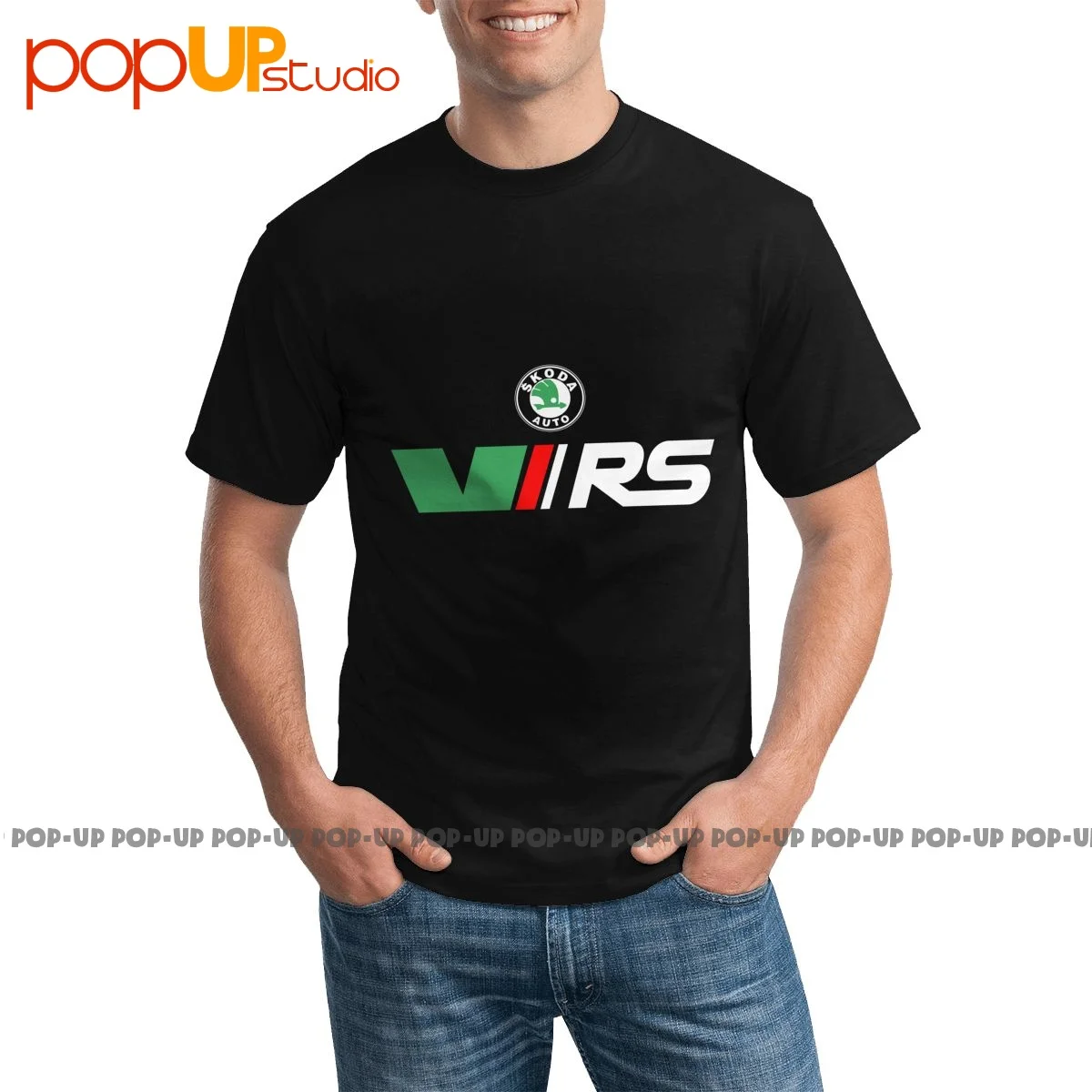 Best Skoda Rs Vrs Motorsport Graphicorrally Wrc Racing T-shirt Unisex Harajuku Best Quality Tee Shirt