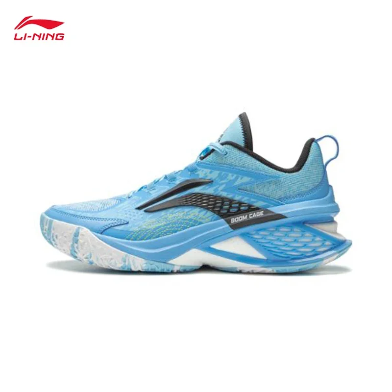أحذية كرة السلة الاحترافية للرجال من LI-NING POWER XI، أحذية رياضية ببطانة يمكن ارتداؤها، أحذية رياضية للمباراة ABAU055
