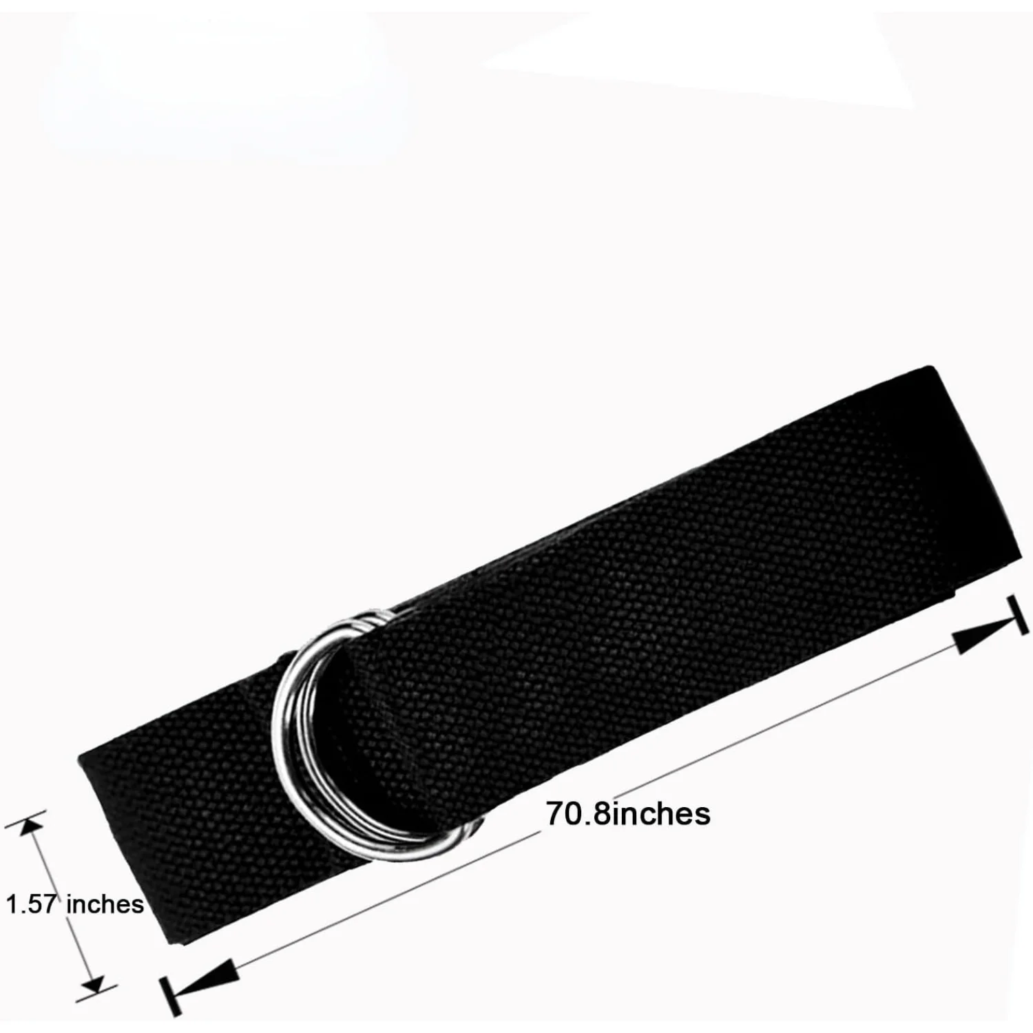 

Yoga Strap for Stretching, Yoga Belt Strap for Stretching with Adjustable Buckle, 5.9 Ft for Yoga & Pilates & Gym Workouts, Stre