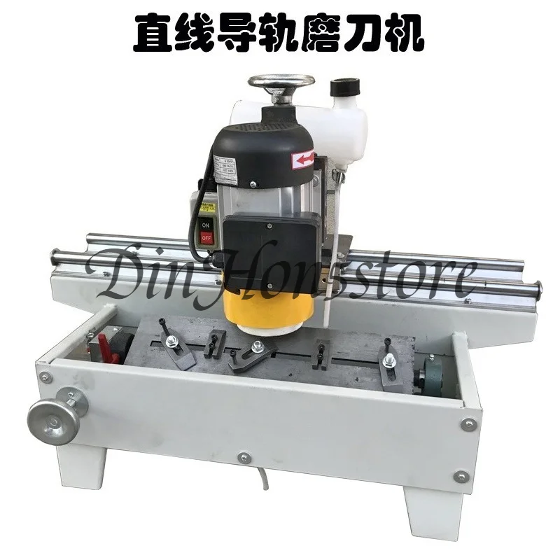 Woodworking knife sharpener, linear guide electric knife sharpener, small horizontal straight blade planer sharpener