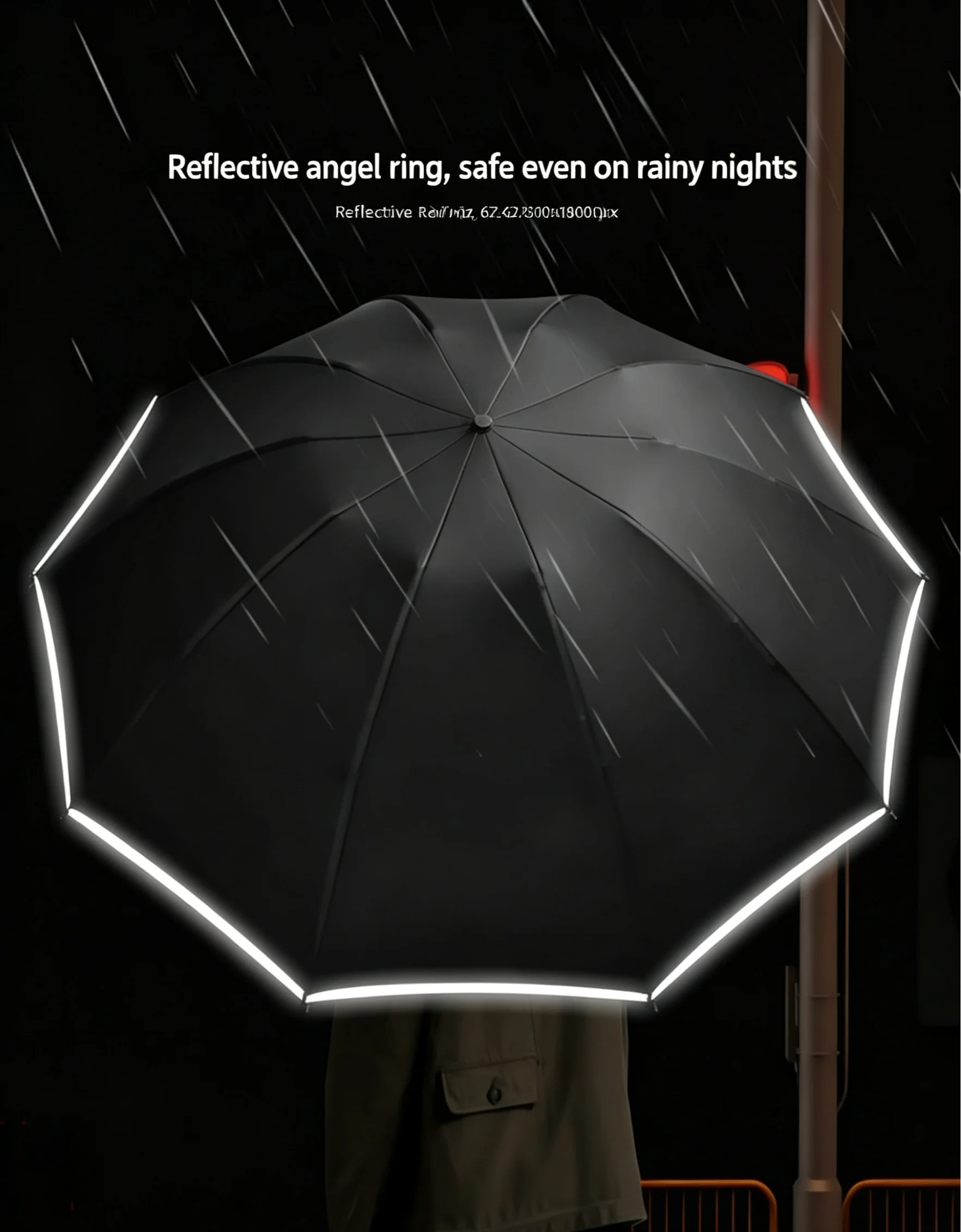 Automatic Reverse Folding Umbrella, 2-in-1 Sun & Rain, Buckle Handle, Extra Large UV Protection