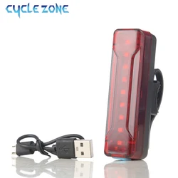 350 LM Rear Bike Light Ultra Bright USB Rechargeable Bicycle Taillights 5 Mode LED Bike Back Light for Cycling Helmet Bike Light