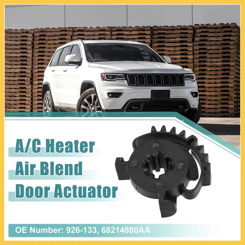 New 68214880AA Heater HVAC Blend Door Actuator Gear For Jeep Grand Cherokee 2011-2014