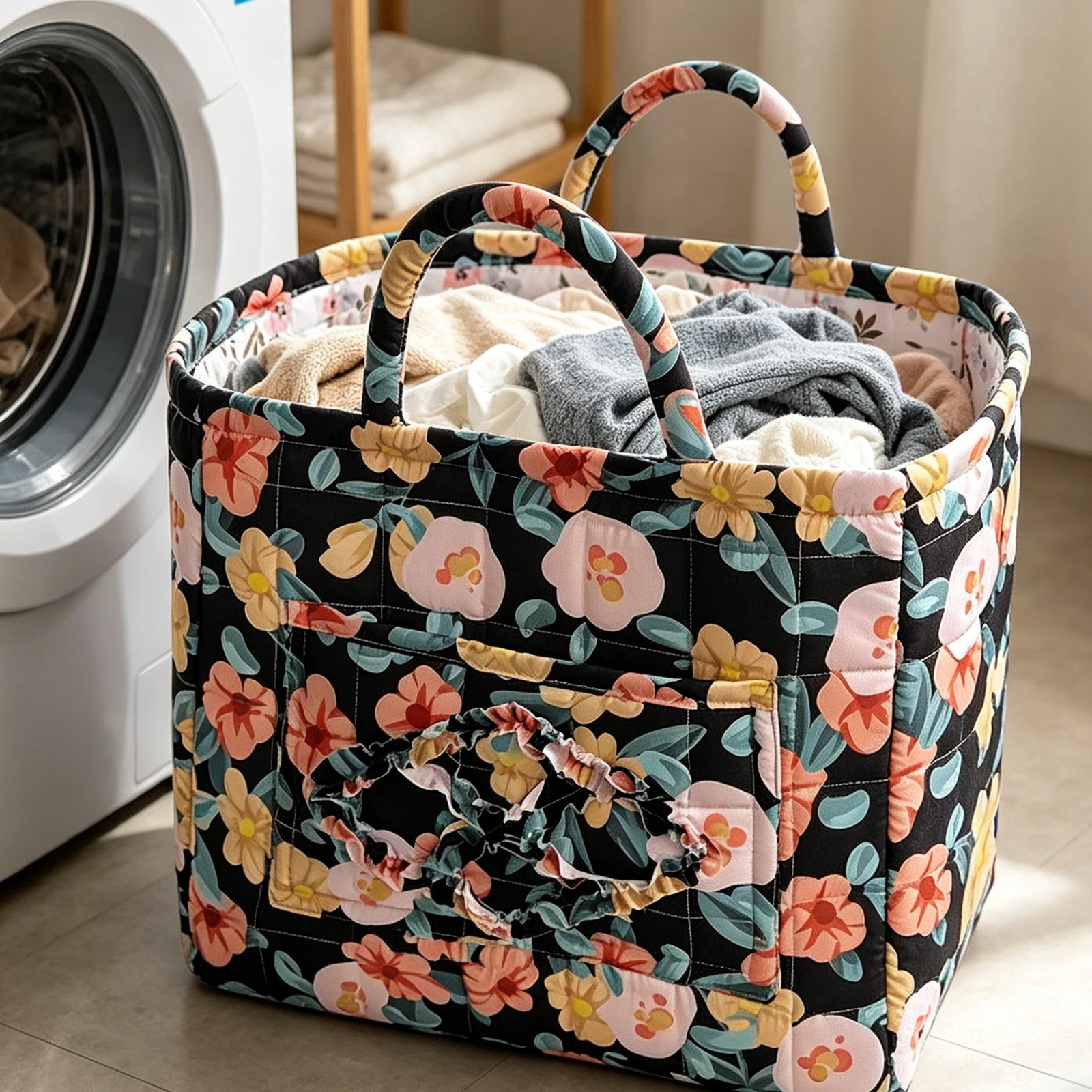 Women Floral Boho Fabric Stora - Home Decor Hampers ulasan dan harga