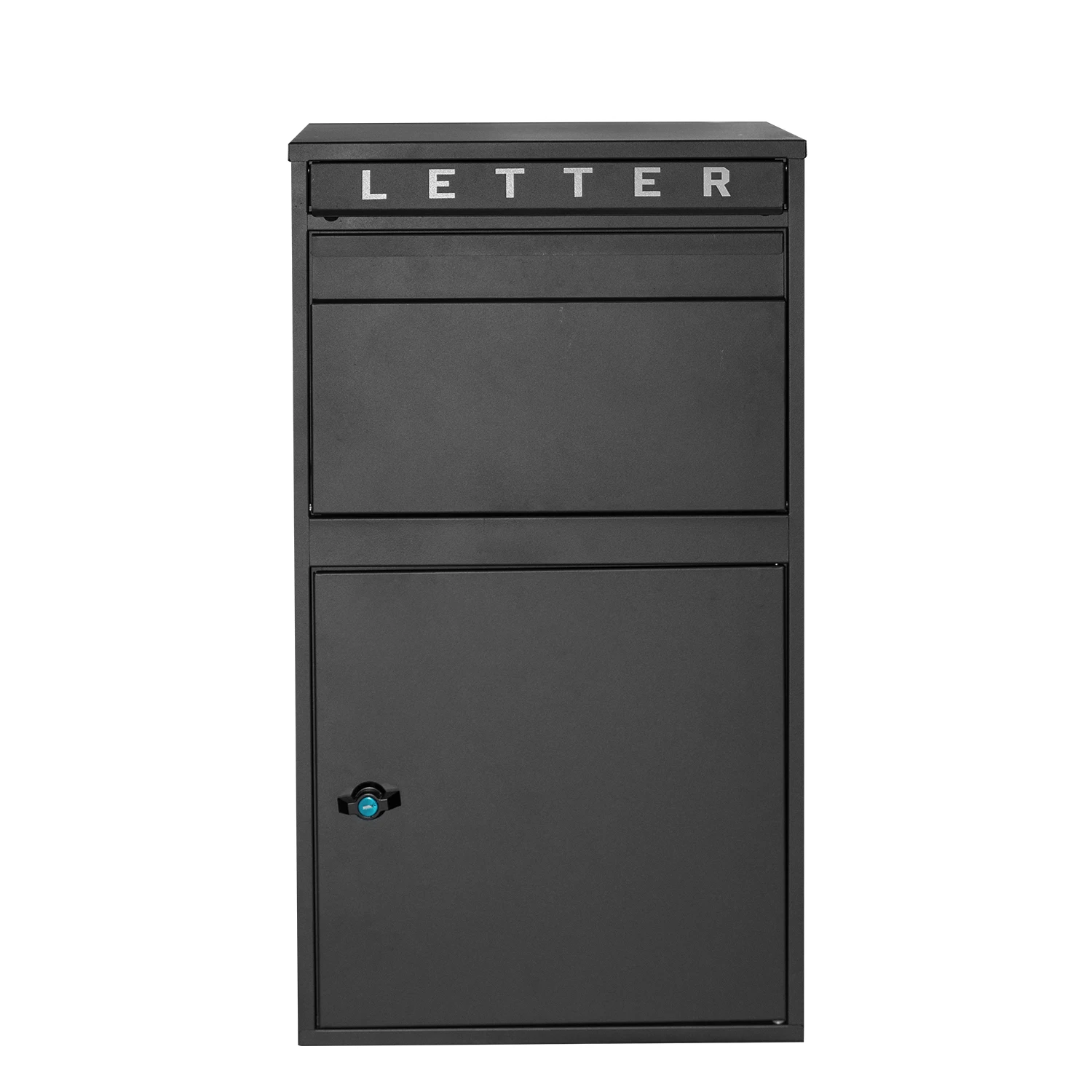 High Quality Outdoor Garden Rainproof Package Delivery Metal Parcel Box for Letters and Parcels