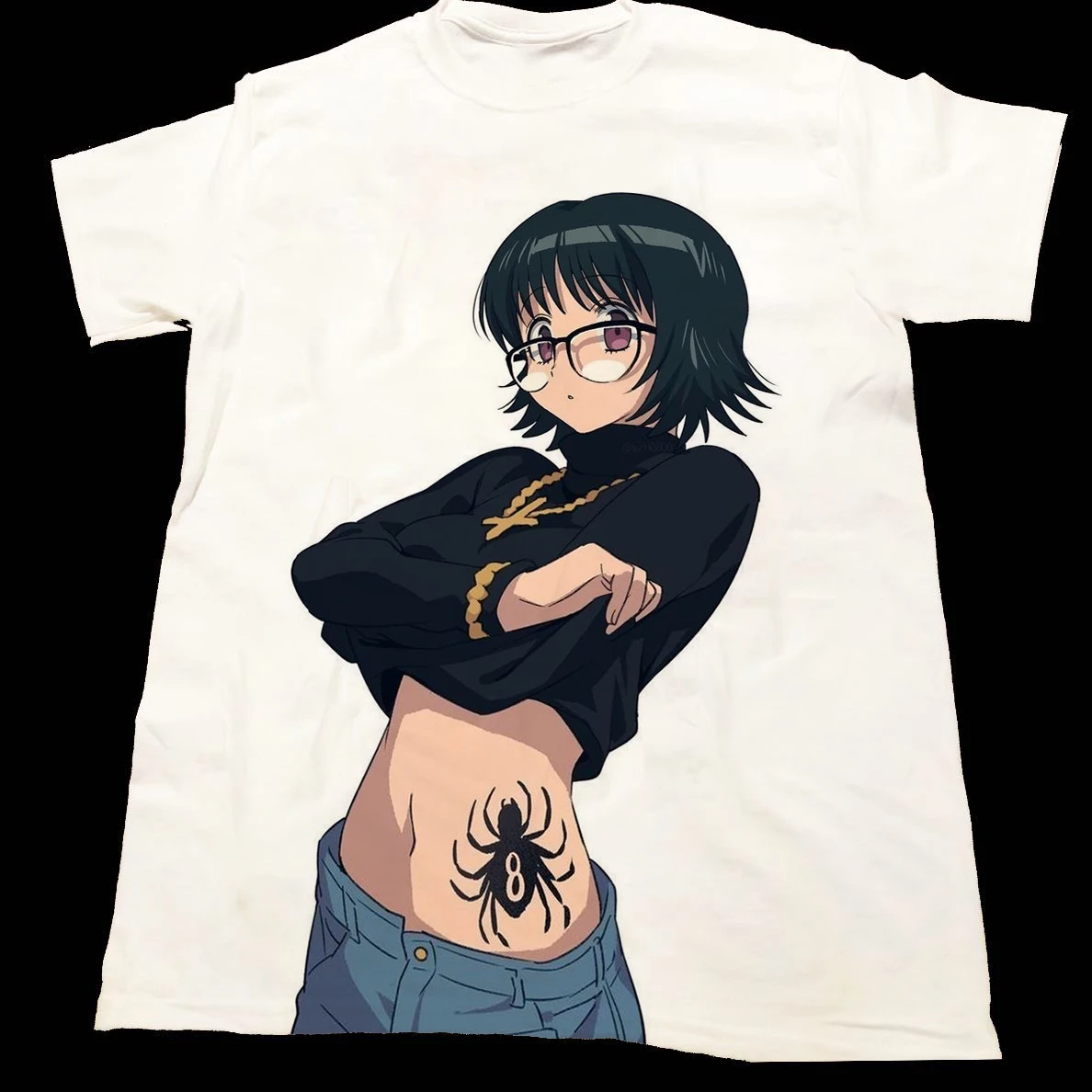 Hunter X Hunter Shizuku Murasaki Blinky Vacuum Manga Anime Grafik T-Shirt Baumwolle Herren Damen T-Shirt Sommer Streetwear – Detail 2