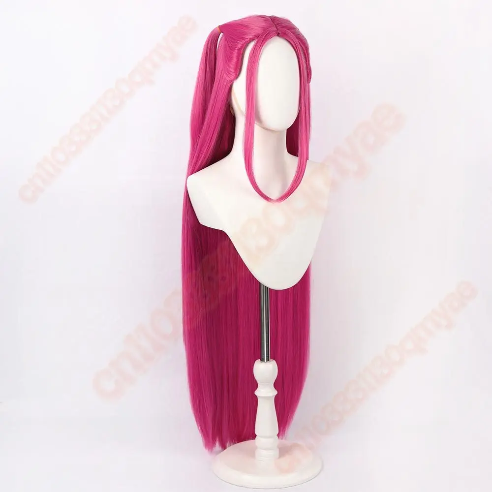 2025 K팝 미라 만화 악마 헌터 가발 여성 코스프레 판타지 헤어 코스튬 변장 액세서리 성인 여성 롤플레잉 소품