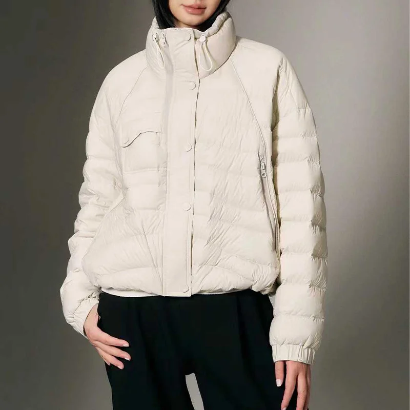 

Short Down Jacket 2025 Winter New Arrival Women's Fashion Oversized Thickened Commuter Versatile Coat Warm and Trendy