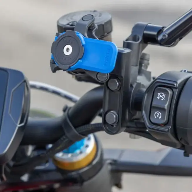 Quad Lock Phone Mount Motorcycle Brake/Clutch Mount Cellphone Holder