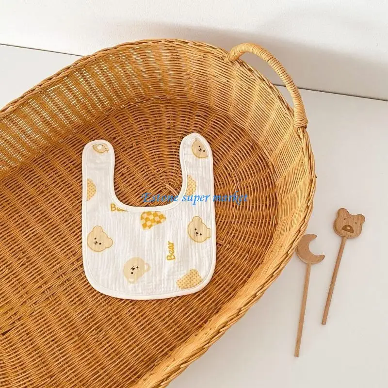 090B مريلة مريلة تنفس المناشف المقللة طفل تجفيف القماش للأطفال من 6 أمتار إلى 2T #4