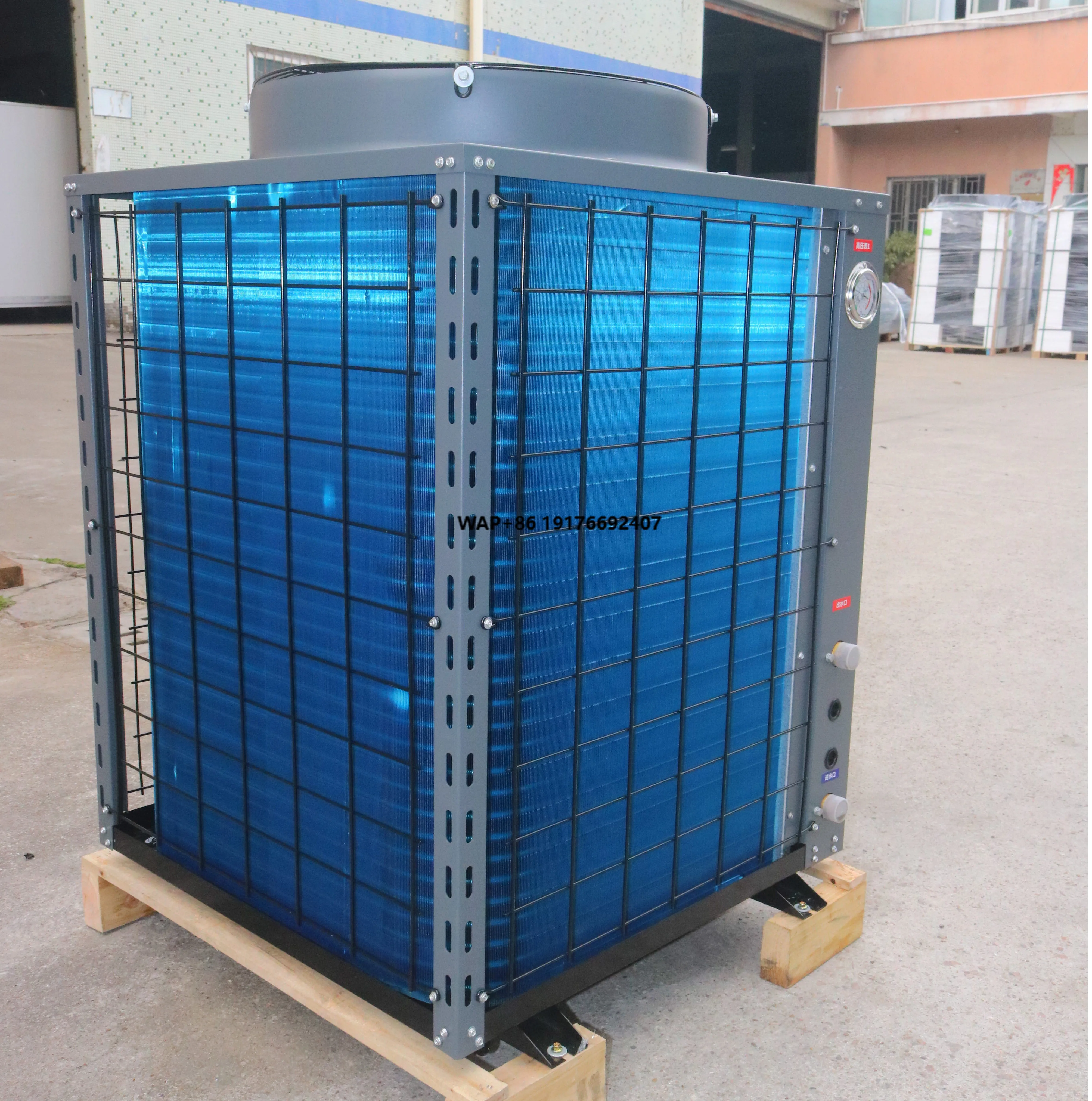 Patented Inverter++  Air Source Heat Pump 250L 80% Energy Saving Stainless Steel Housing Electric Commercial Outdoor Use