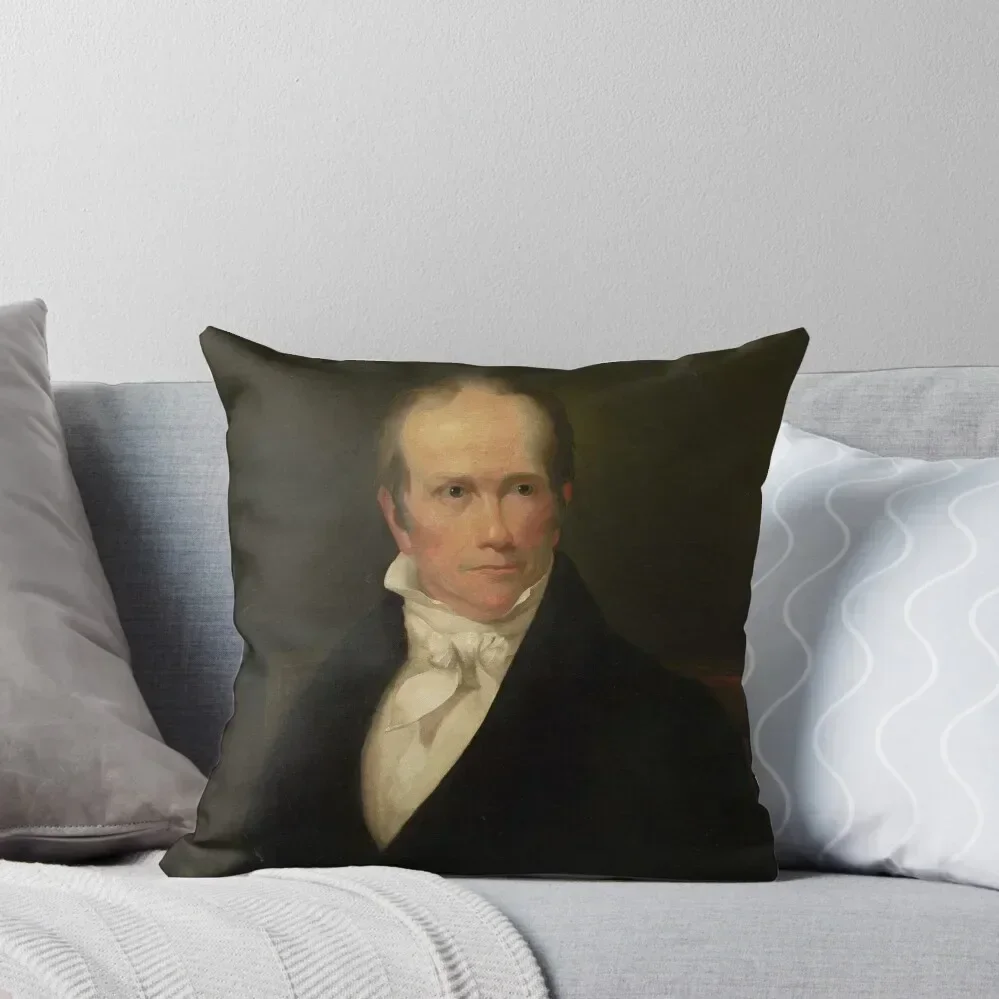 

Henry Clay Throw Pillow Pillow Cases Decorative Bed pillowcases Christmas Pillow Cases Cushions For Children