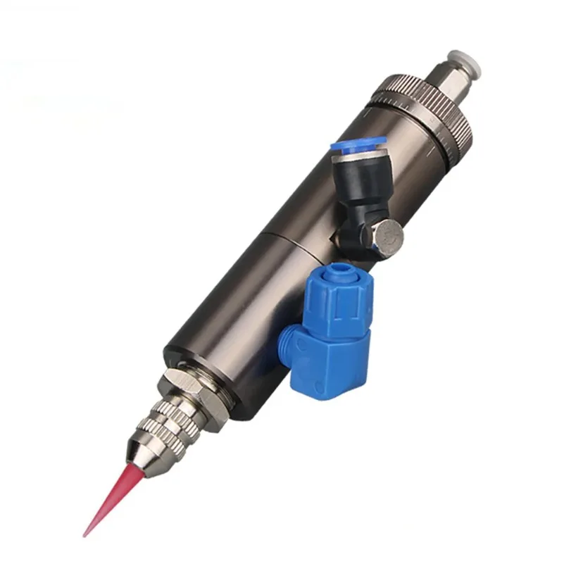Thimble Type Circular Dispensing Valve Pneumatic Single-Liquid Glue Control Valve Can Fine-Tune the Amount of Glue