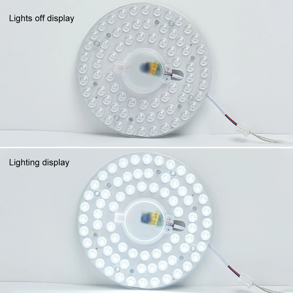 LED Light Panel Circle Ring Light Source 12W 18W 24W 36W Ceiling Decoration Ceiling Lamp Circular Replace Lamp Board Ring Panel