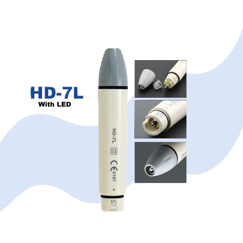 

Съемный наконечник HD-7L со светодиодом / DTE den tal Ультразвуковой пьезоскалер Наконечник HD-7L